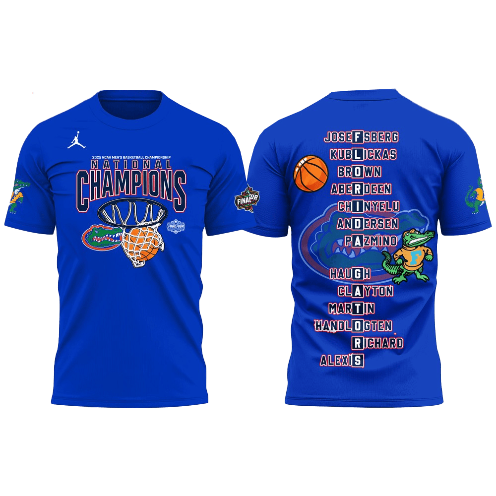 Florida Gators Men's Basketball Final Four National Champions Shirt Florida Gators Merch For Fan-1