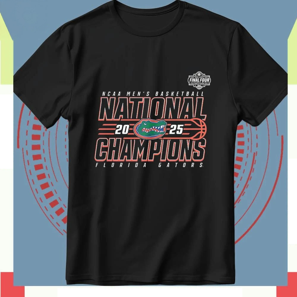 Florida Gators NCAA Men'S Basketball National Champions Shirt Presents For Basketball Fans-1