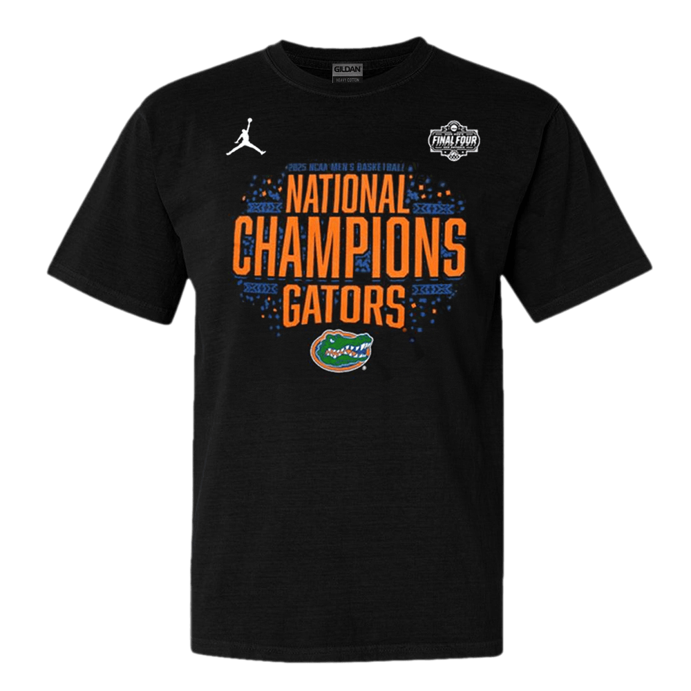 Florida Gators NCAA Men's Basketball National Champions Final Four 2025 Shirt Father's Day Gifts-1 Florida Gators NCAA Men's Basketball National Champions Final Four 2025 Shirt Father's Day Gifts-1