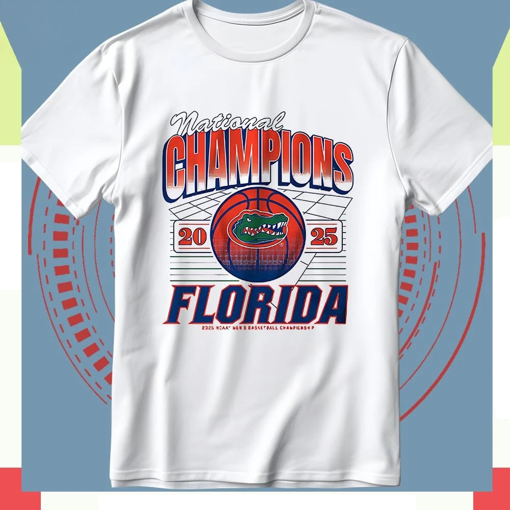 Florida Gators National Champions 2025 Shirt Best Gifts For Basketball Fans-1