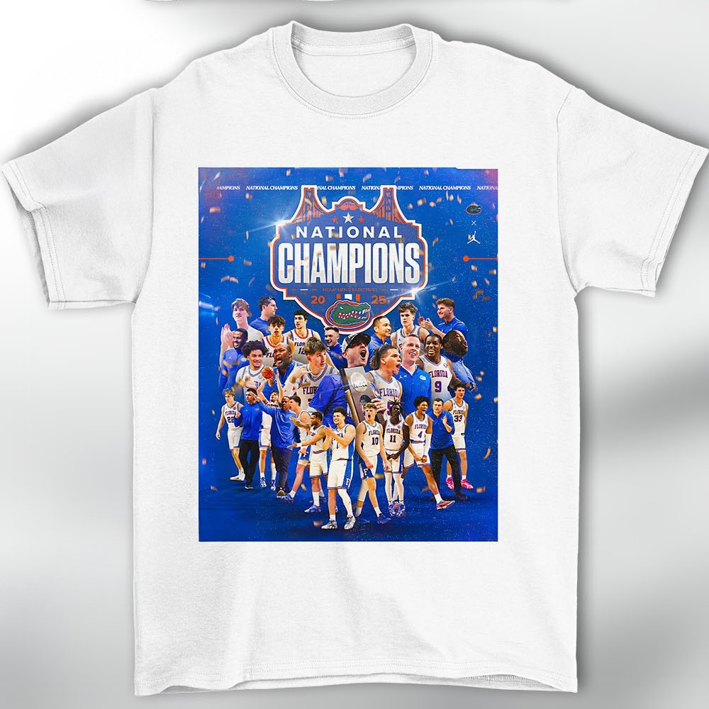 Florida Gators National Champions NCAA Men's Basketball 2025 Shirt Gifts For Brother-1