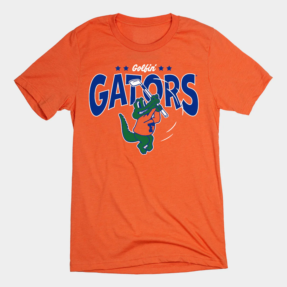 Florida Golfin Gators T-Shirt Presents For Football Fans-1