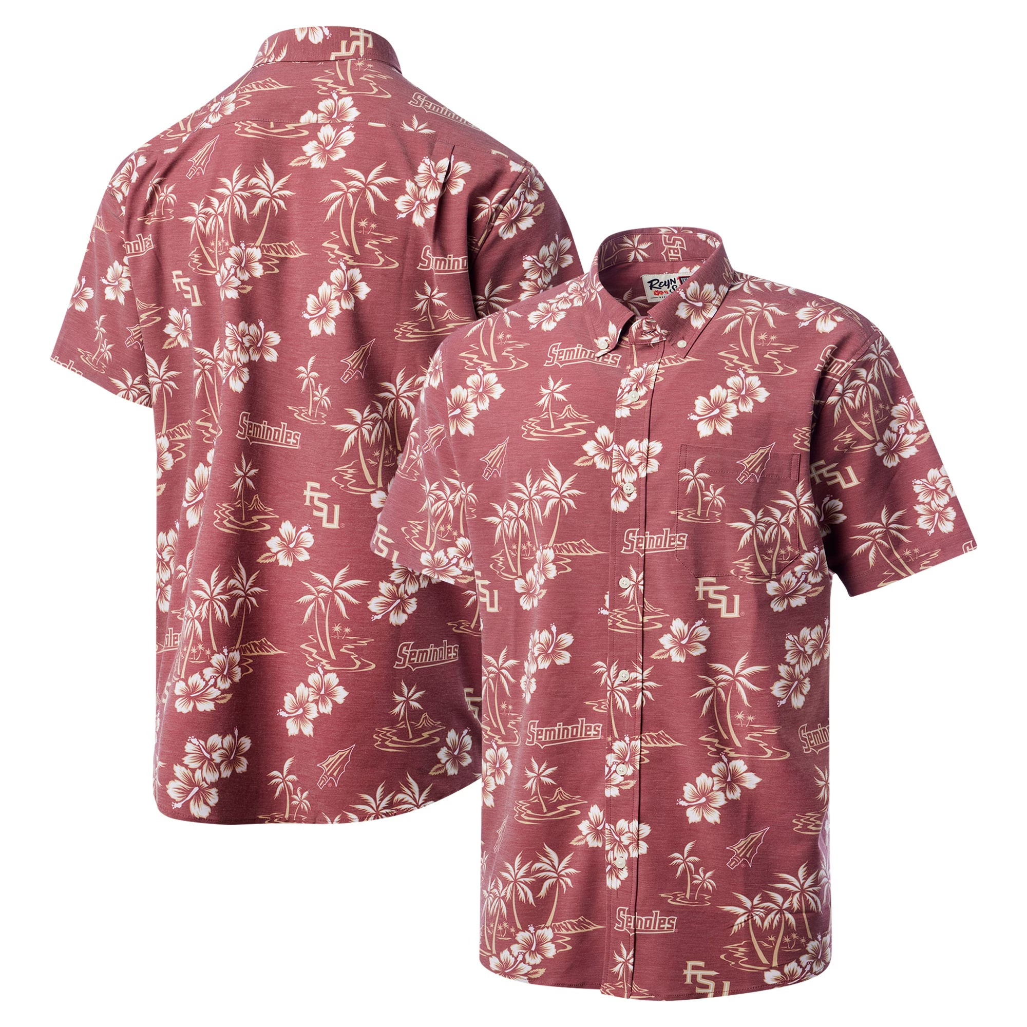 Florida State Seminoles Hawaiian Shirt NCAA Aloha Shirt Best Gifts For Football Fans-1