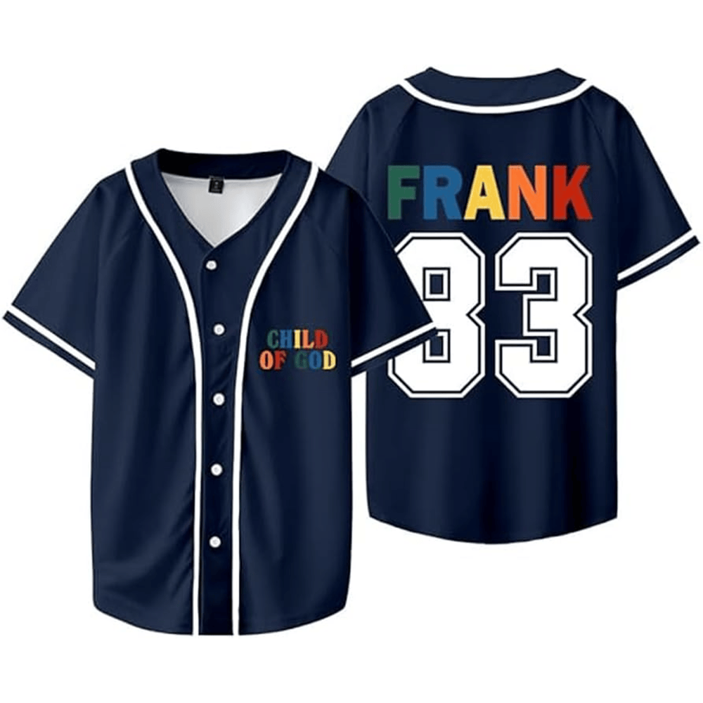 Forrest Frank Merch Forrest Frank Tour Merch Child Of God Tour Baseball Jersey Gifts For Fans-1