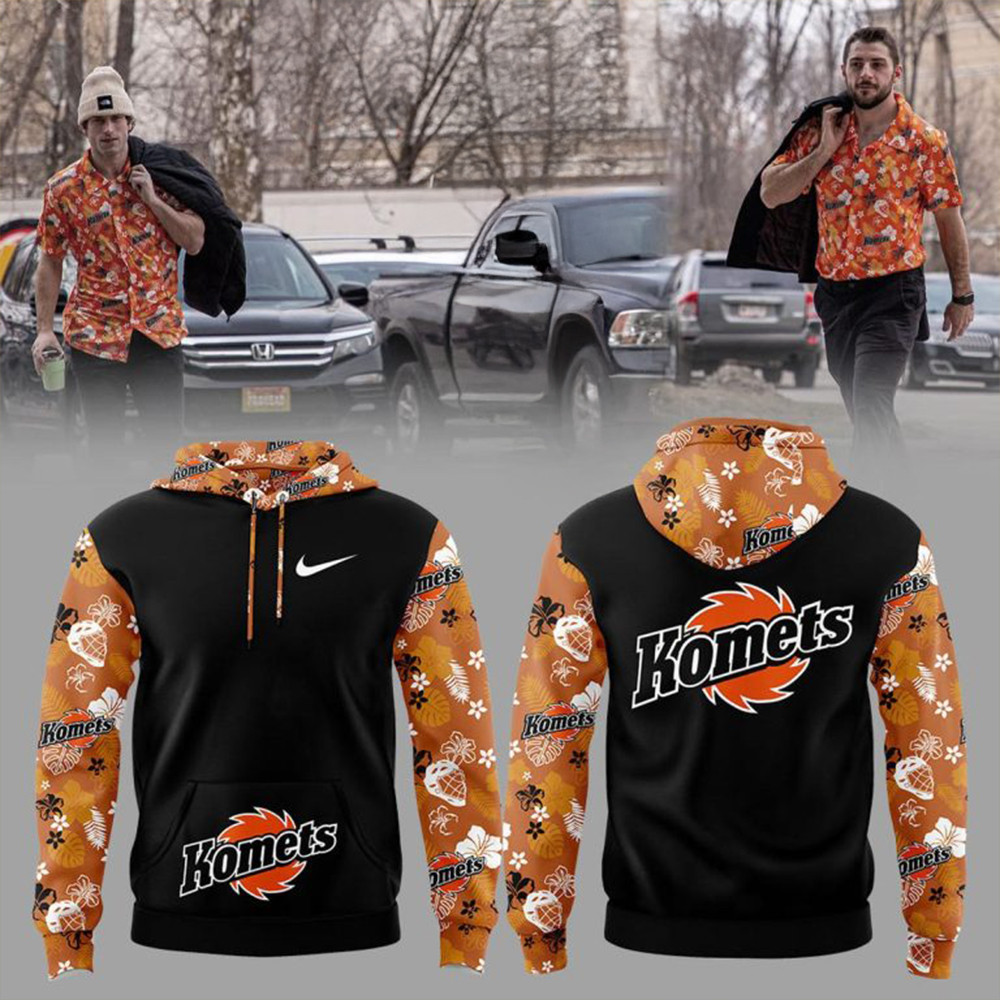 Fort Wayne Komets Luau Night Hoodie Gifts For Fan-1