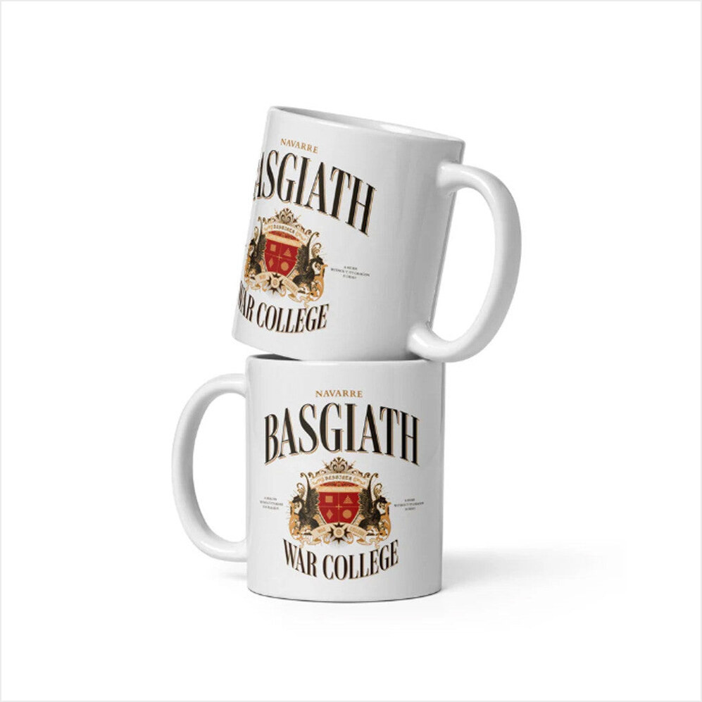 Fourth Wing Merch Basgiath War College Mug Birthday Gifts For Best Friends Gifts For Her-1