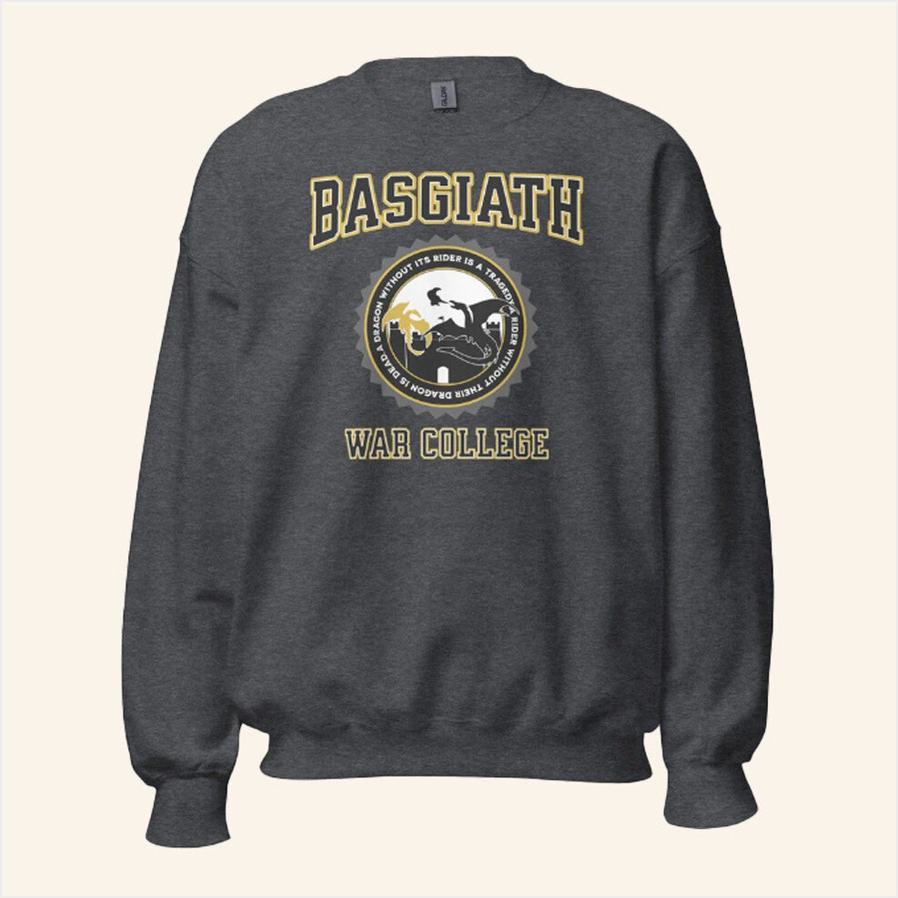 Fourth Wing Merch Basgiath War College Sweatshirt Best Birthday Gift For Husband Gifts For Fans-1