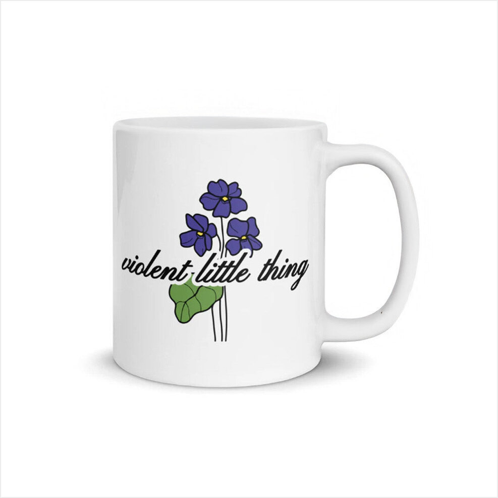 Fourth Wing Merch Violent Little Thing Mug Present For Best Friends Birthday Gifts For Besties-1