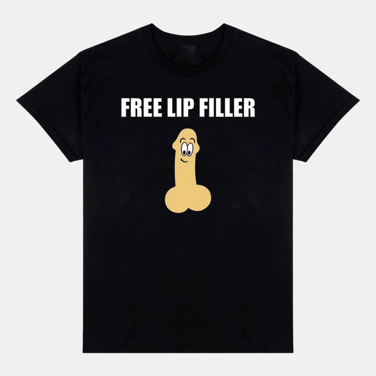 Free Lip Filler Shirt Funny Gifts For Friends-1