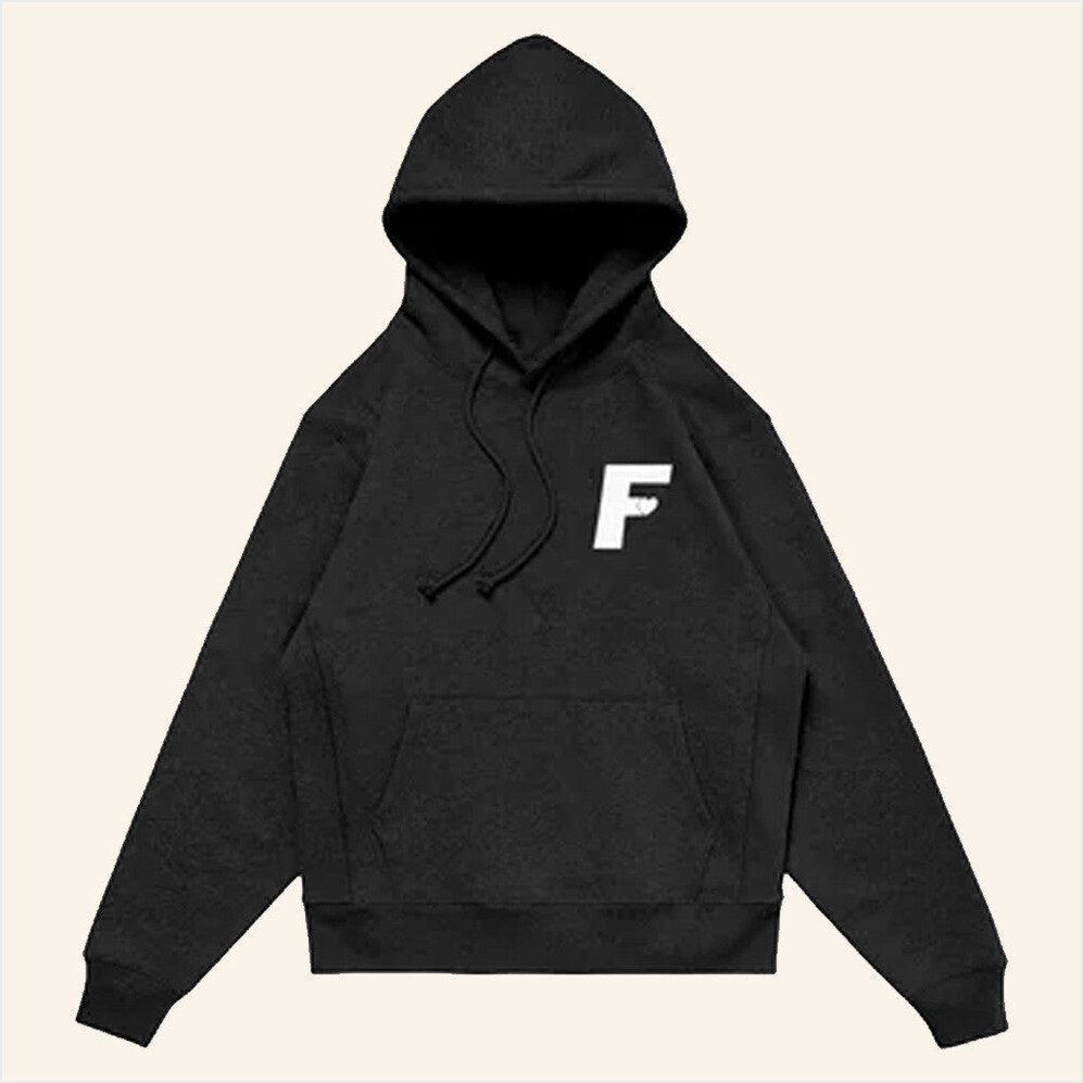 Fresh Love Merch Fresh Love Logo Hoodie Black Gifts For Boyfriend Birthday Gifts For Fans-1