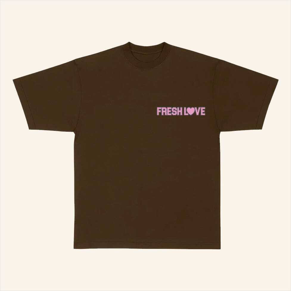 Fresh Love Merch Fresh Love T-Shirt Gifts For Girlfriend Birthday Gifts For Besties-1