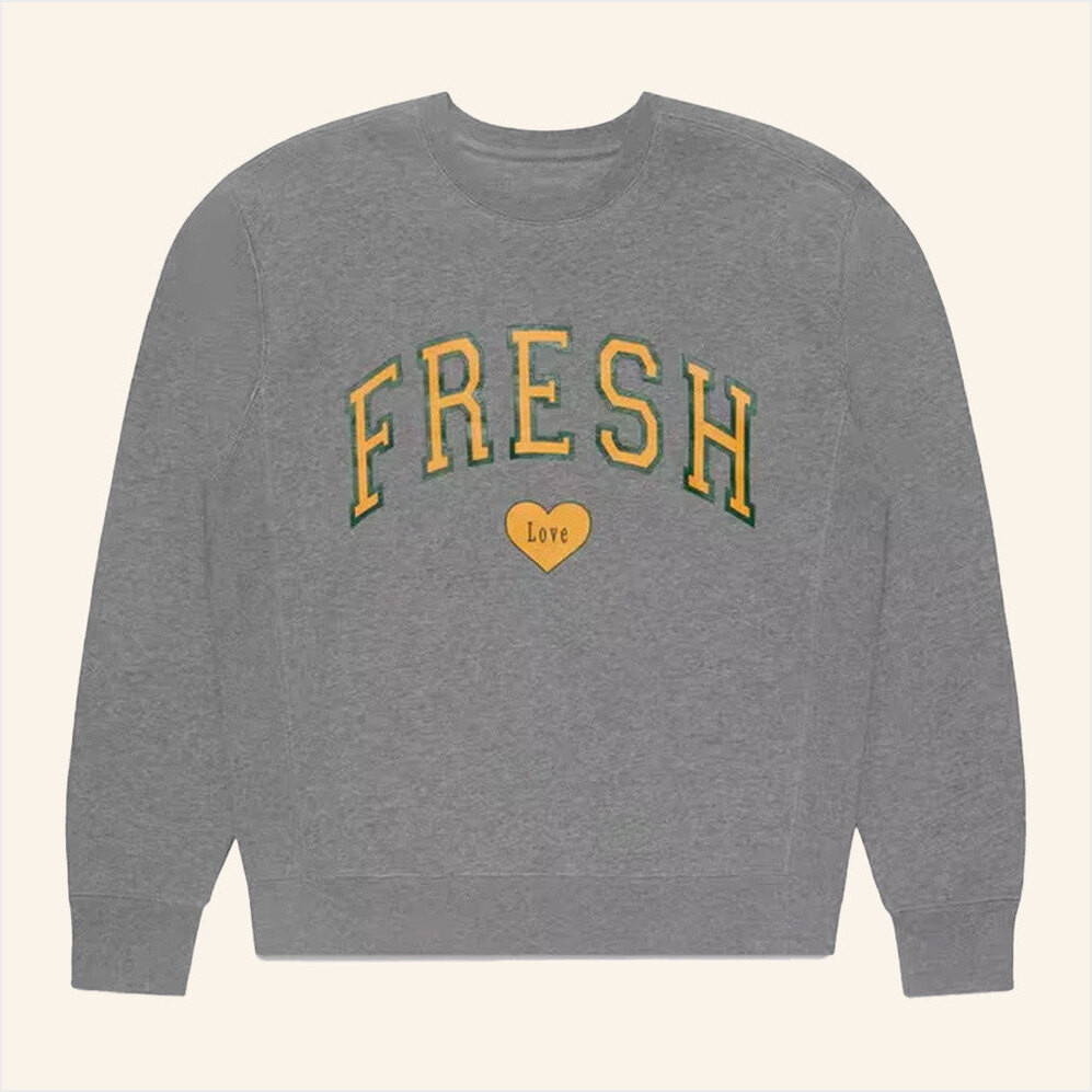 Fresh Love Merch Sweatshirt Gifts For Girlfriends Birthday Gifts For Best Friend-1