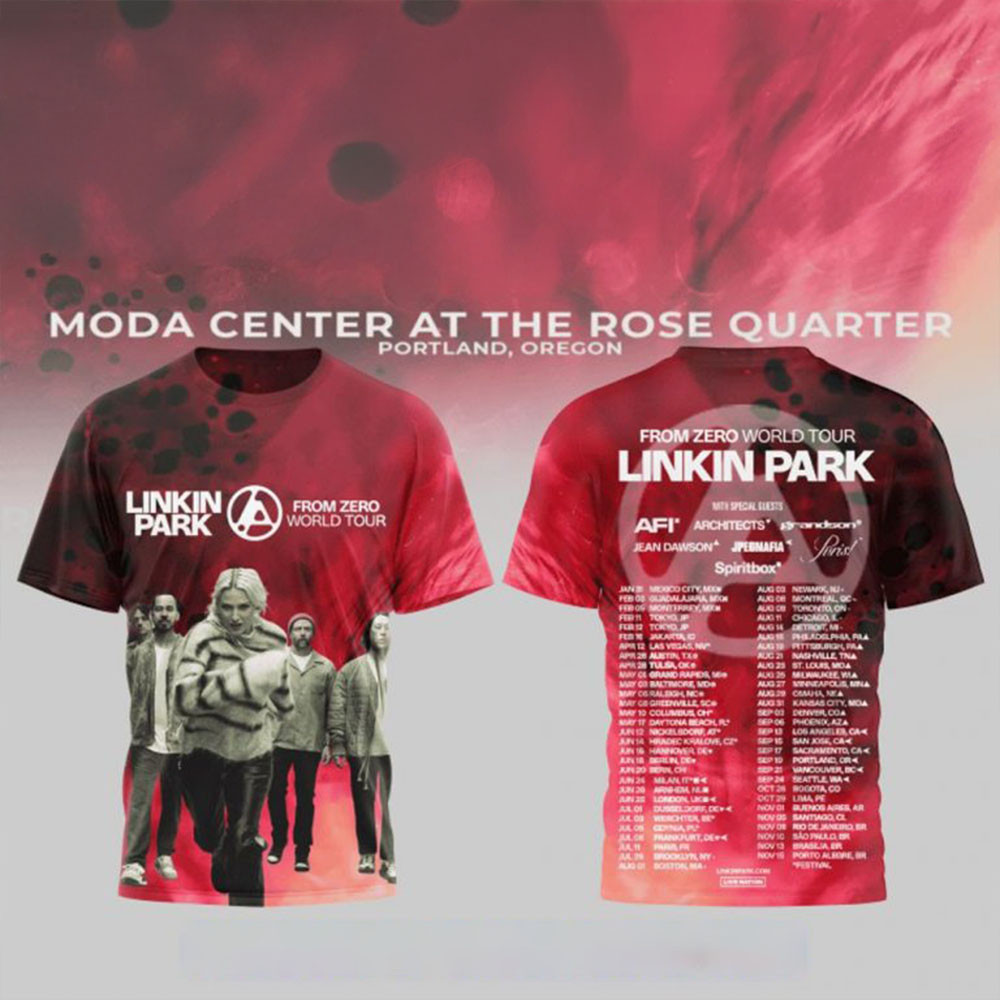 From Zero World Tour 2025 Linkin Park Shirt Linkin Park Merch Mother's Day Gifts For Daughter-1
