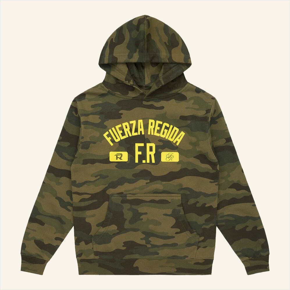Fuerza Regida Merch FR Camo Hoodie Presents For Music Lovers Birthday Gifts For Best Friend-1