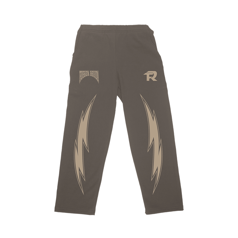 Fuerza Regida Merch Fuerza Regida Dark Chocolate Sweatpants Perfect Father's Day Gifts-1