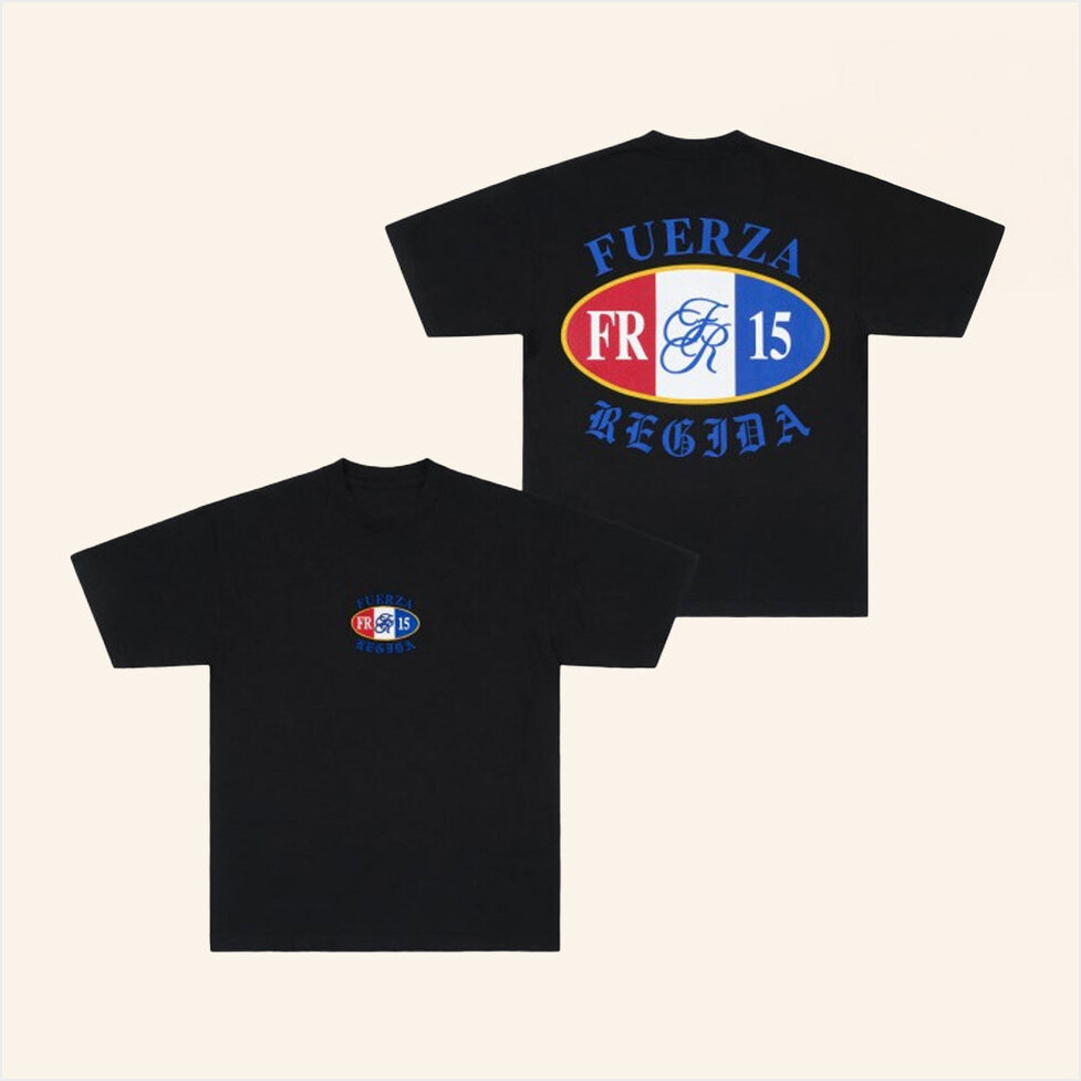 Fuerza Regida Merch Paris Black Shirt Unique Birthday Birthday Gift For Husband Gifts For BFF-1