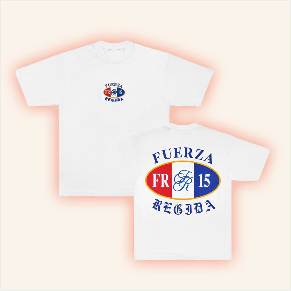 Fuerza Regida Merch Paris White Shirt Unique Birthday Birthday Gift For Him Gifts For Friends-1