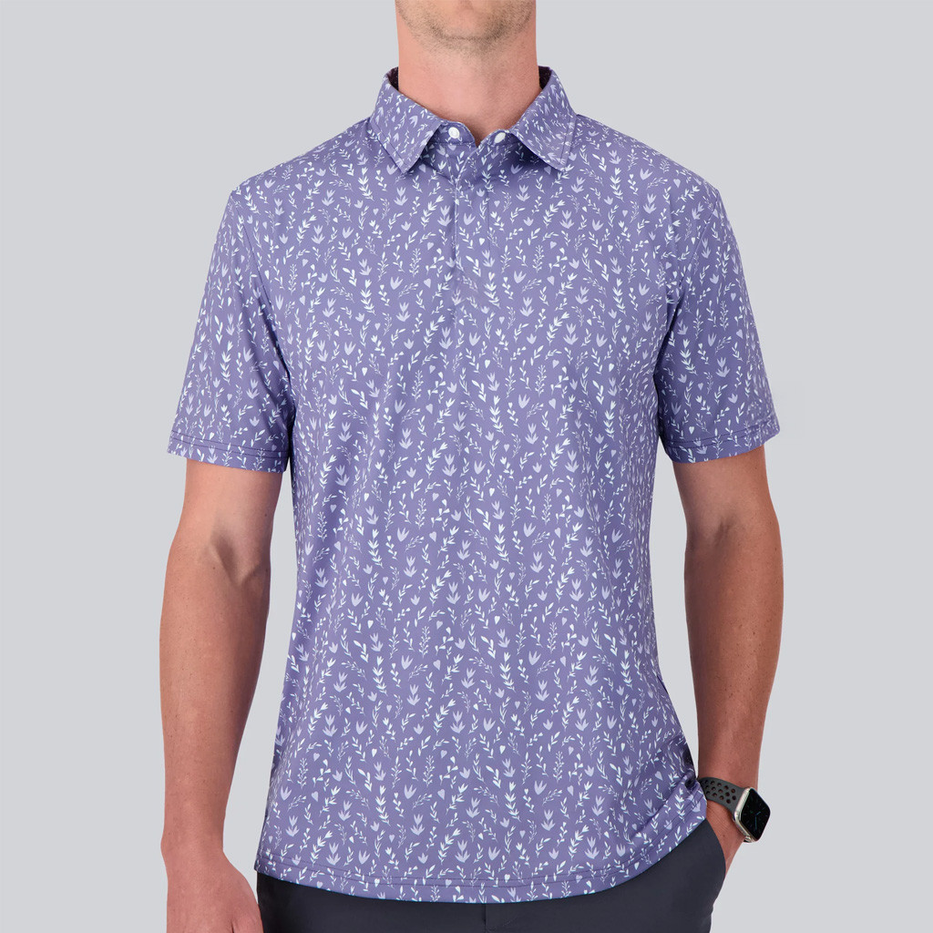 Full Wedge Golf Merch La Fleur Polo Shirt Gifts For A Golfer Man-1