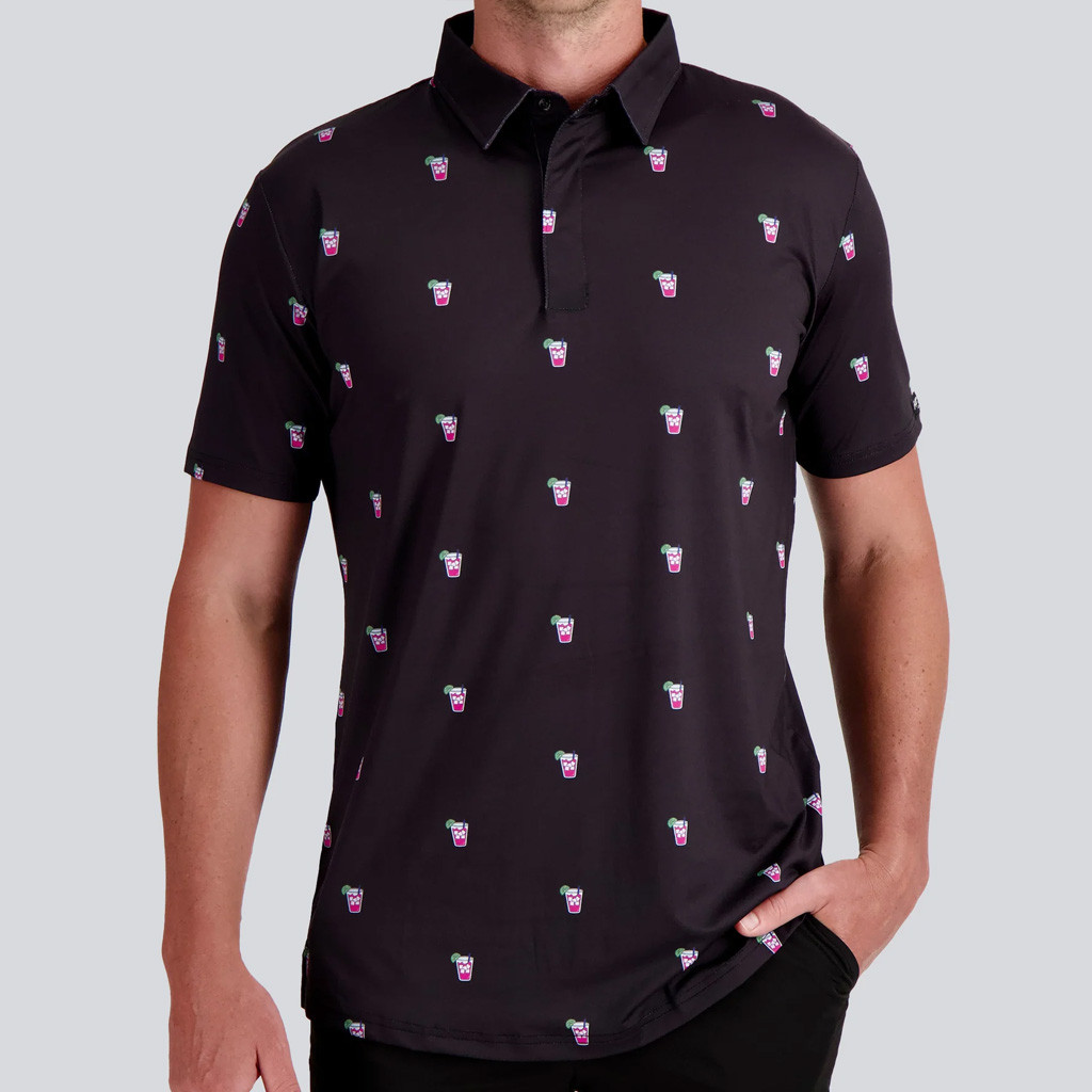 Full Wedge Golf Merch Transfusion Polo Shirt Cool Golf Gifts For Dad-1