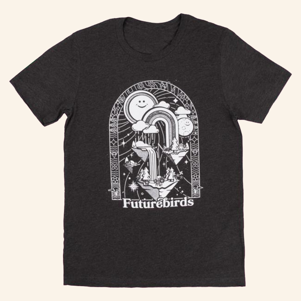 Futurebirds Music Merch Bloomin T-Shirt Unique Gifts For Music Lovers-1