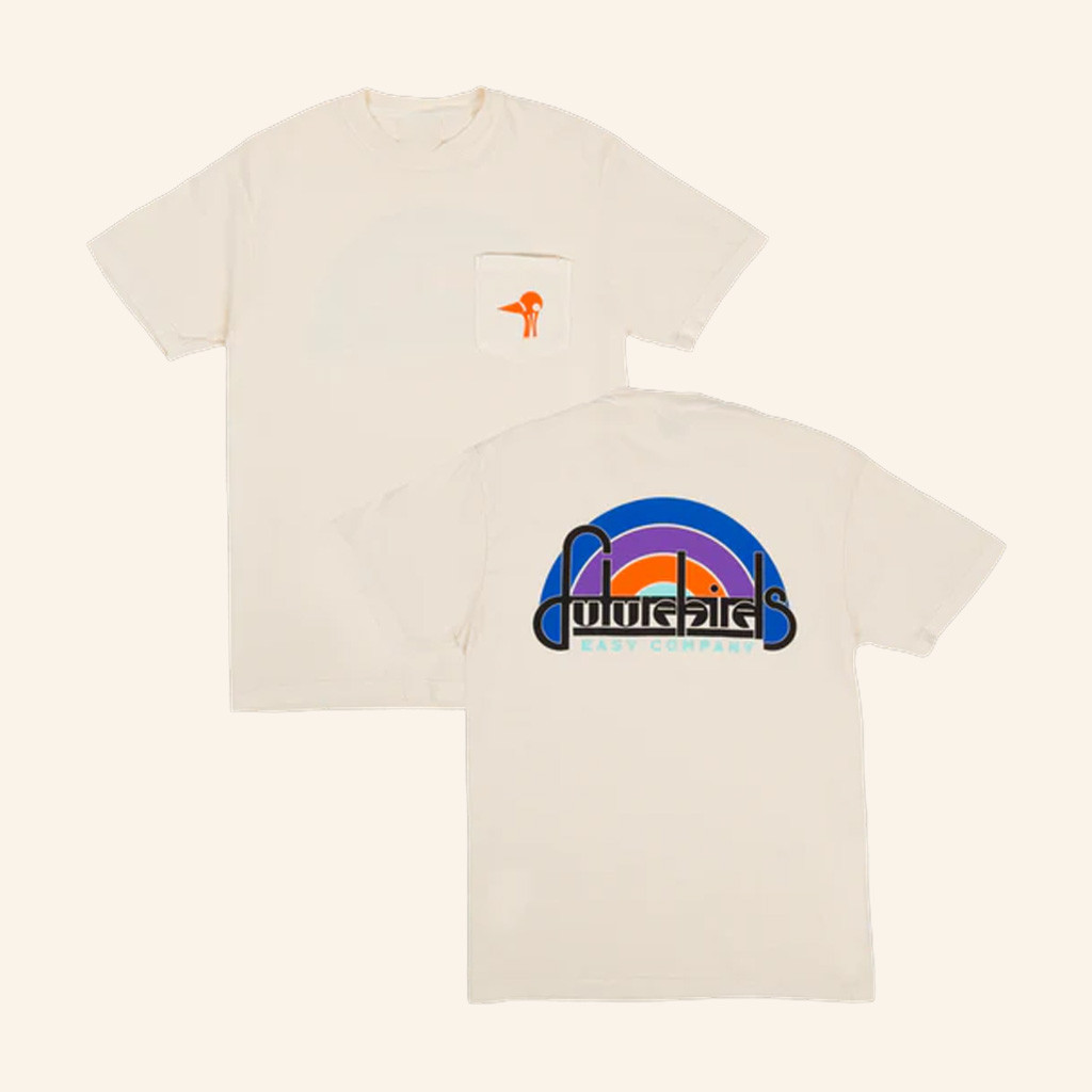 Futurebirds Music Merch Easy Co Rainbow Pocket T-Shirt Music Lovers Gifts-1