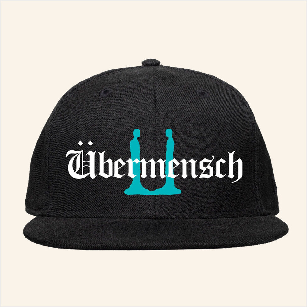 G Dragon Merch Ubermensch Structured Snapback Hat Black Gifts For Dad Gifts For Besties-1