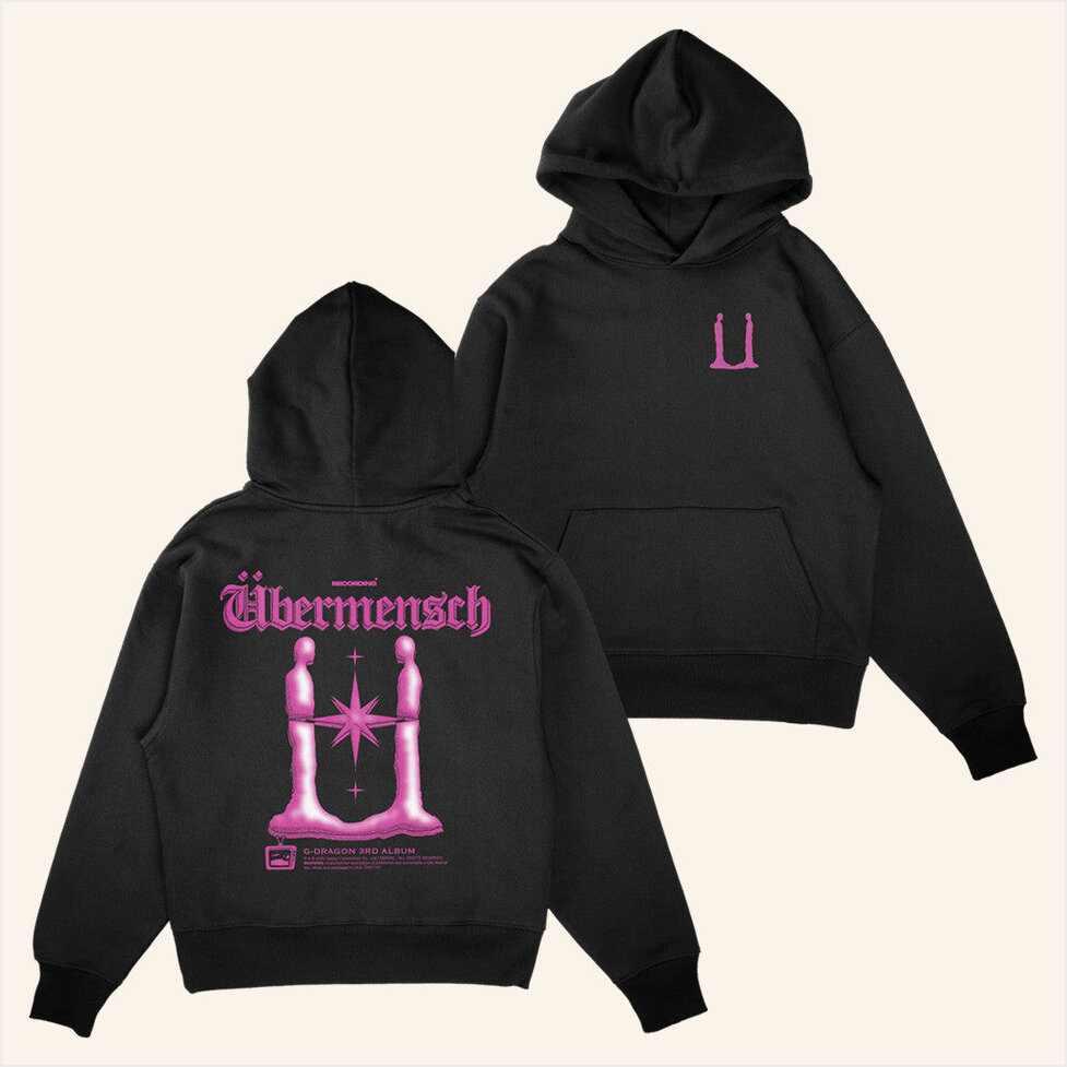 G-Dragon Official Global Merch Ubermensch Recording Hoodie Gifts For Husband Gifts For Besties-1