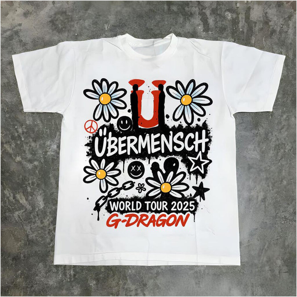 G-Dragons Ubermensch World Tour G-Dragon World Tour in US Shirt GDragon Ubermensch 2025-1