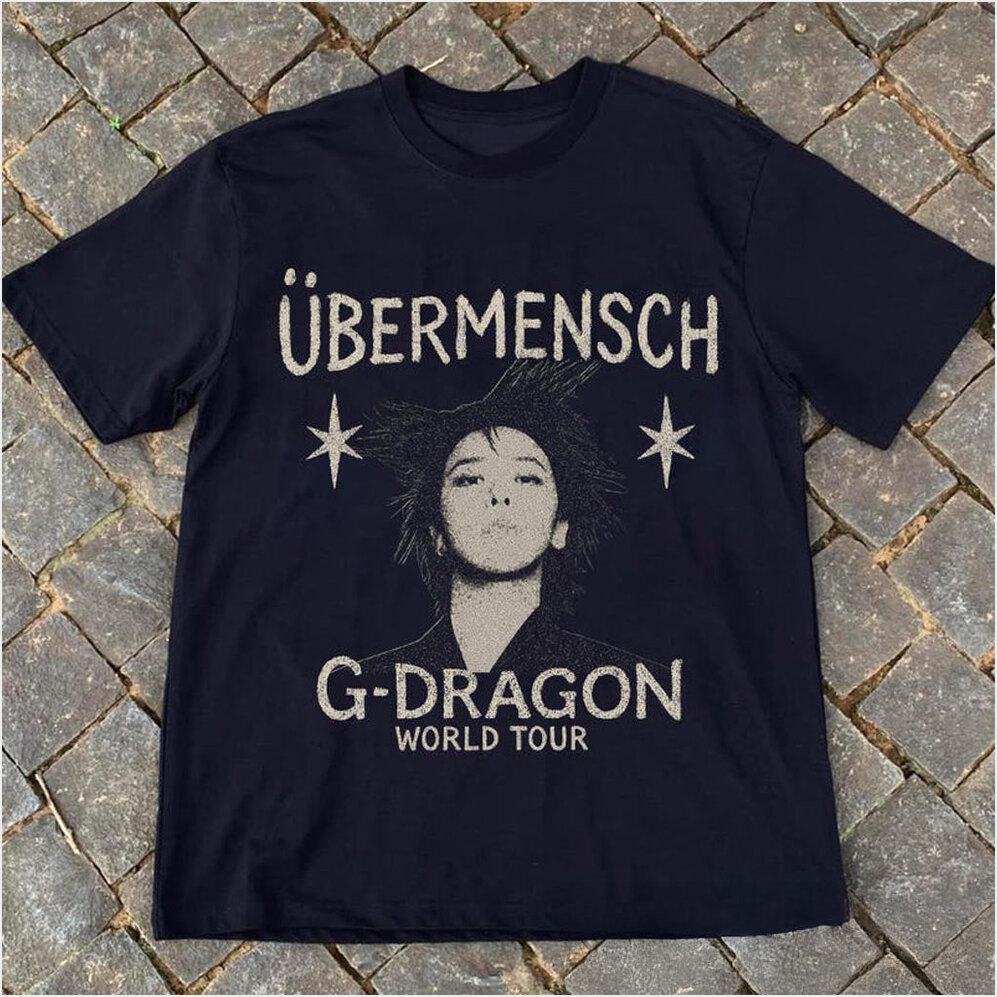 G-Dragons Ubermensch World Tour Shirt G-Dragon World Tour in US Shirt GDragon Ubermensch-1