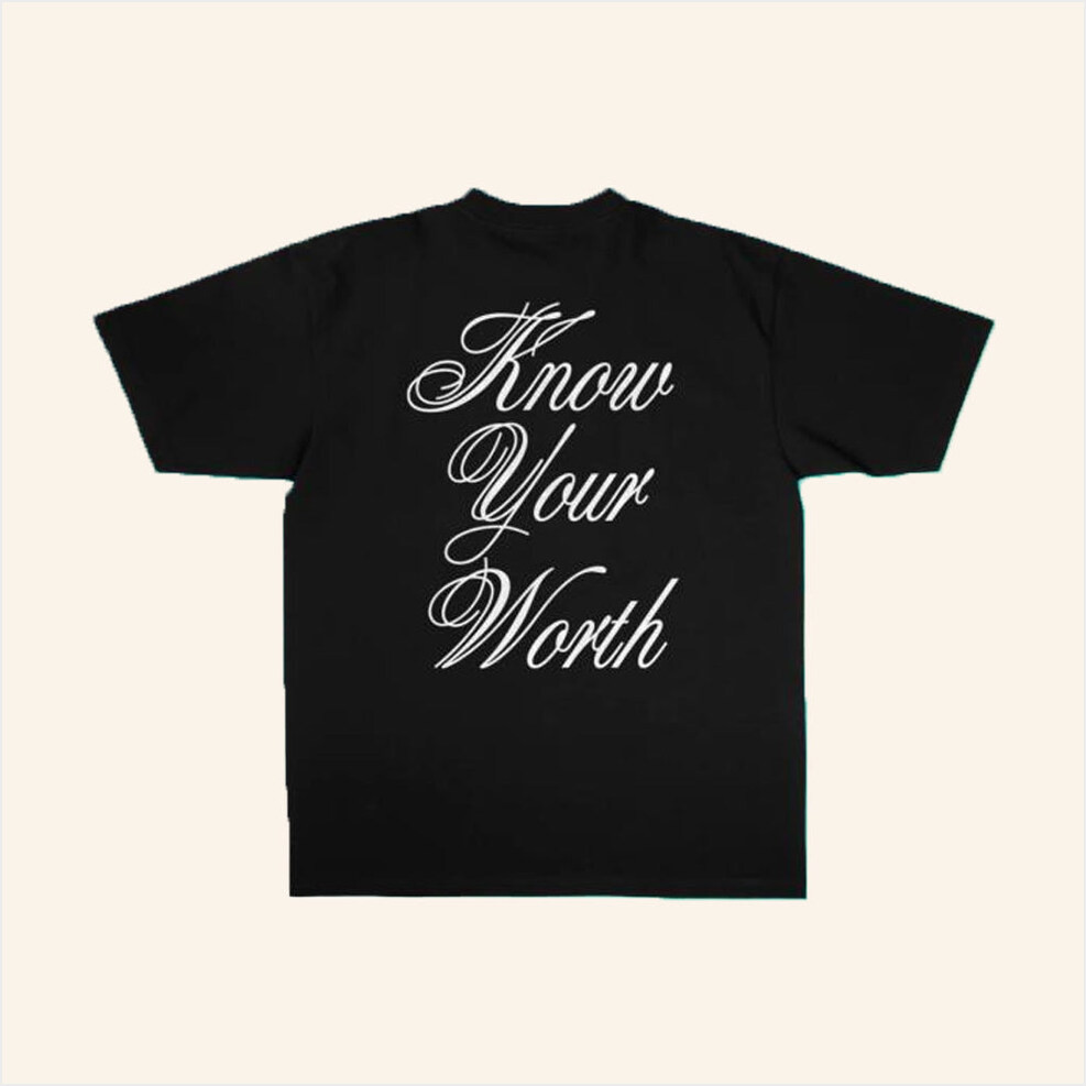 G-Eazy Merch Worth Statement Black T-Shirt Gifts For Dudes Birthday Gifts For Fans-1 G-Eazy Merch Worth Statement Black T-Shirt Gifts For Dudes Birthday Gifts For Fans-1