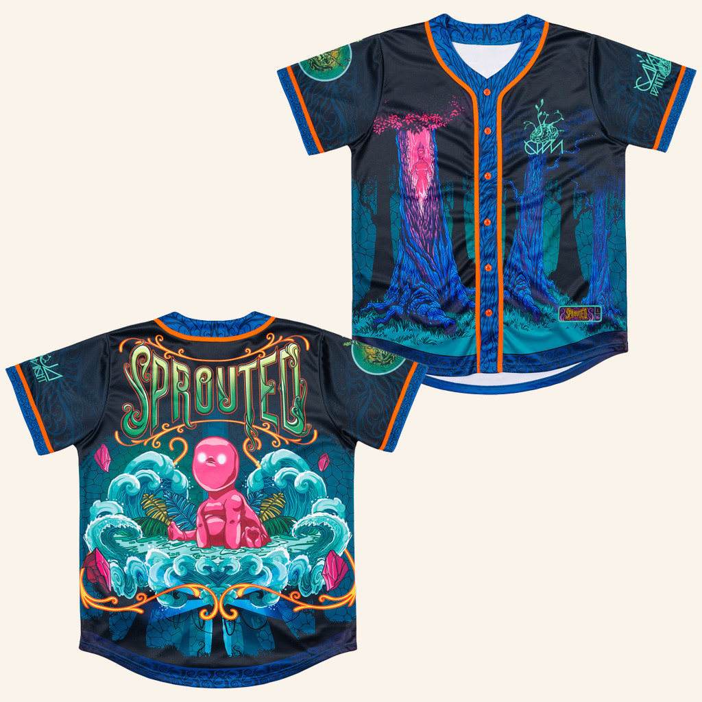 Ganja White Night Merch Sprouted Tour Baseball Jersey Music Related Gifts For Guys-1