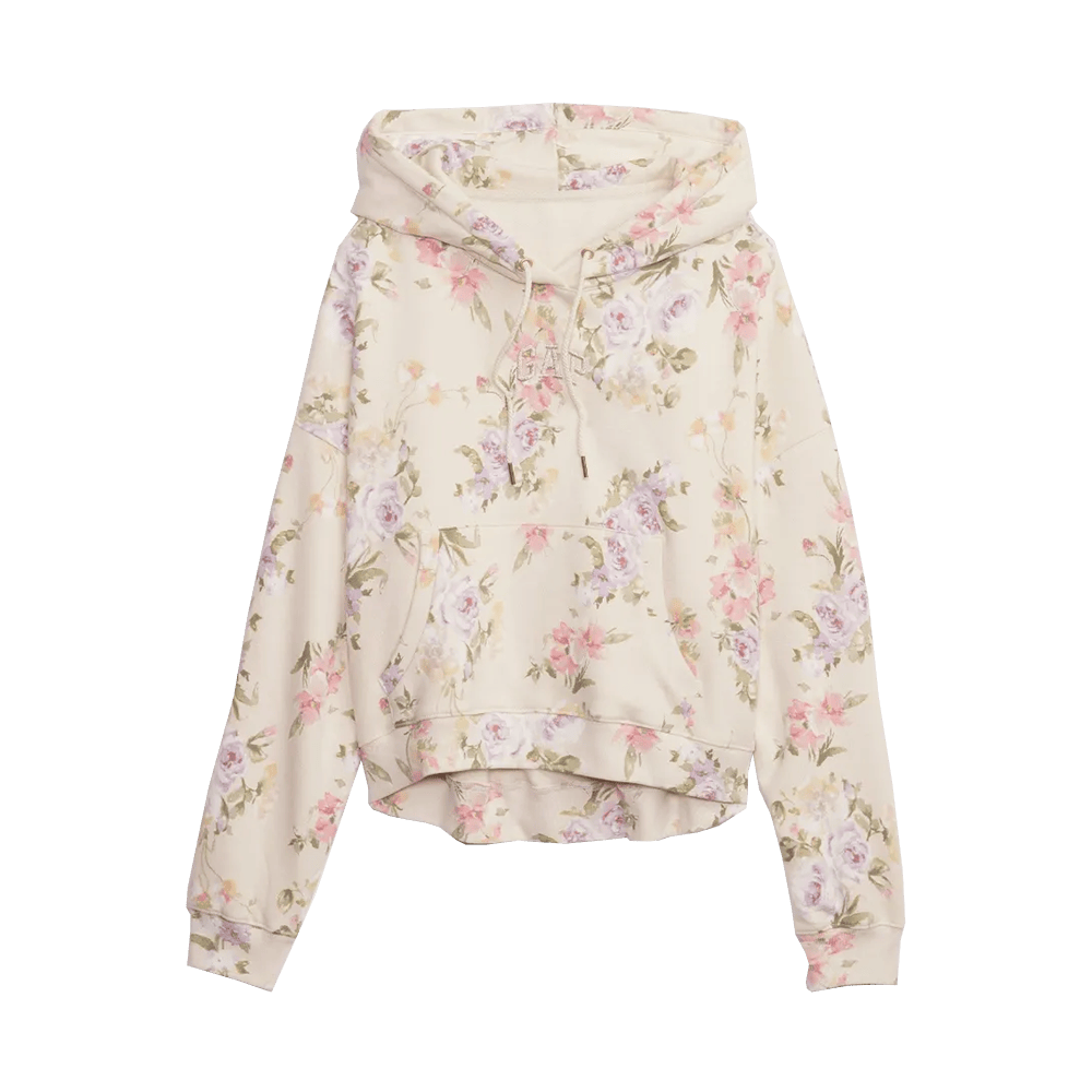 Gap x LoveShackFancy Floral Hoodie Gap Merch Mother's Day Gift Ideas For Wife-1