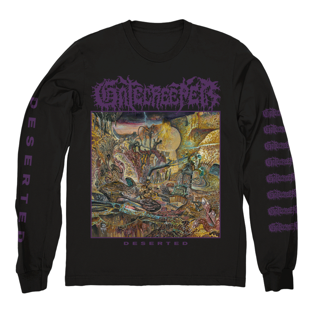 Gatecreeper Merch Deserted Long Sleeve Shirt Gatecreeper Shirt Father's Day Gifts For Metal Music Lovers-1