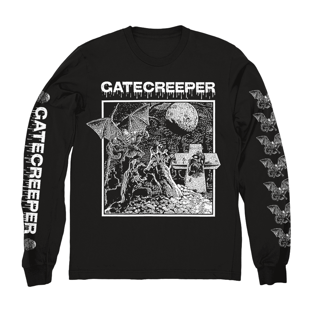 Gatecreeper Merch Graveyard Long Sleeve Shirt Gatecreeper Shirt Father's Day Gifts For Husband-1