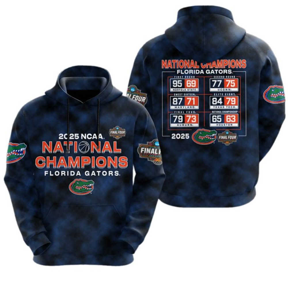 Gators 2025 National Champions Final Four Hoodie Father's Day Special Gifts For Dad-1