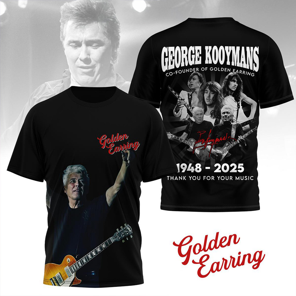 George Kooyman Golden Earring 2025 Shirt Fan Merch Best Gifts For Husband-1