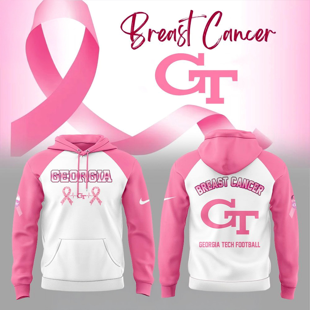 Georgia Tech Cancer Awareness Month 2025 Hoodie Jackets Merch Christmas Gifts For Fans-1