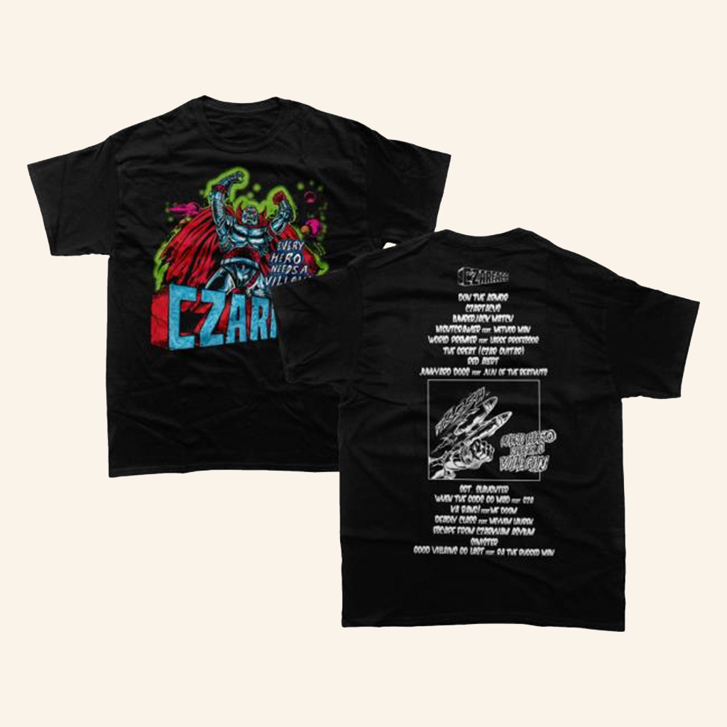 Get On Down Merch Every Hero Needs A Villain Lp T-Shirt Gifts For Husband-1