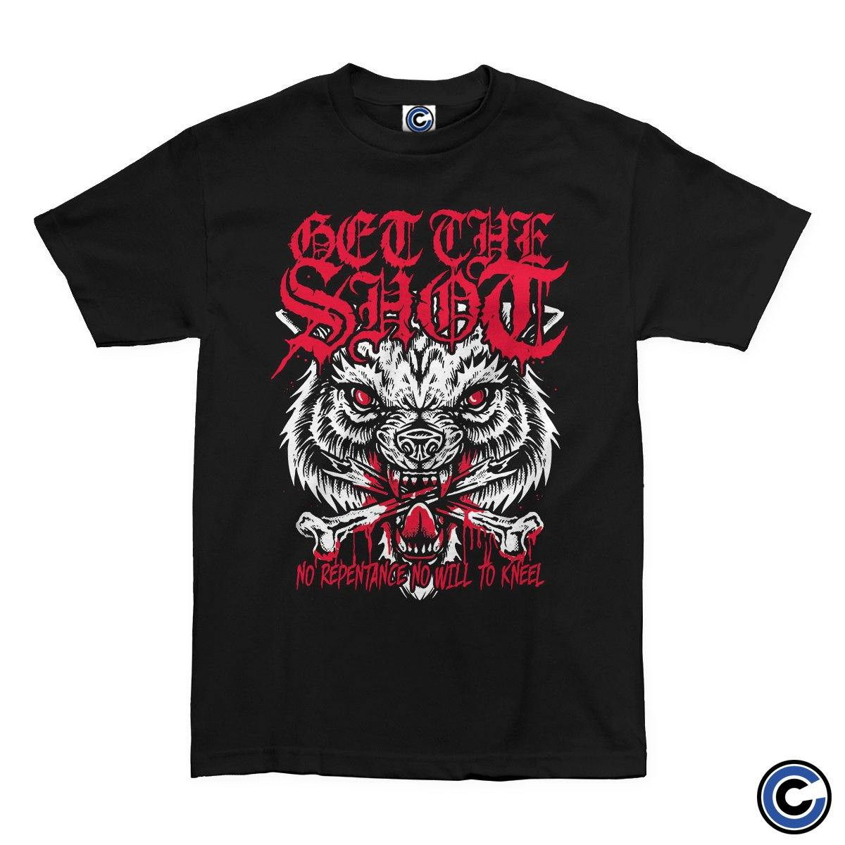 Get The Shot Merch Wolf Head Shirt Get The Shot Shirt-1