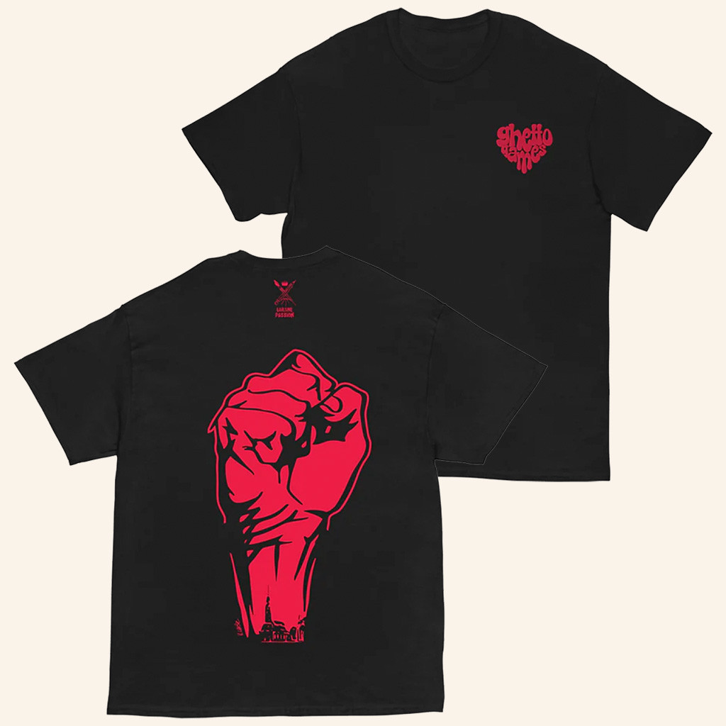 Ghetto Merch Ghetto Games Heart T-Shirt Gifts For Sister-1