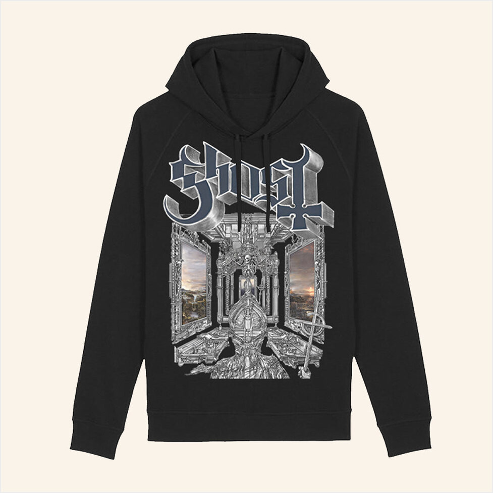 Ghost Merch Skeleta 2025 Album Cover Hoodie Music Lover Gifts For Him Birthday Gifts For BFF-1