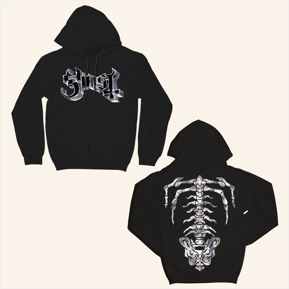Ghost Merch Skeletour 2025 Ghost Hoodie Gifts For Husband Birthday Gifts For BFF-1