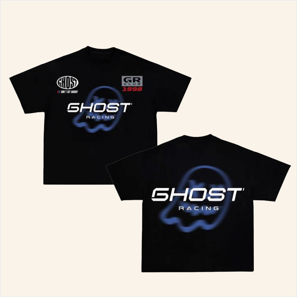 Ghost Racing Merch Blue Gr 1998 Ghost Shirt Black Gifts For Fans Birthday Gifts For Him-1
