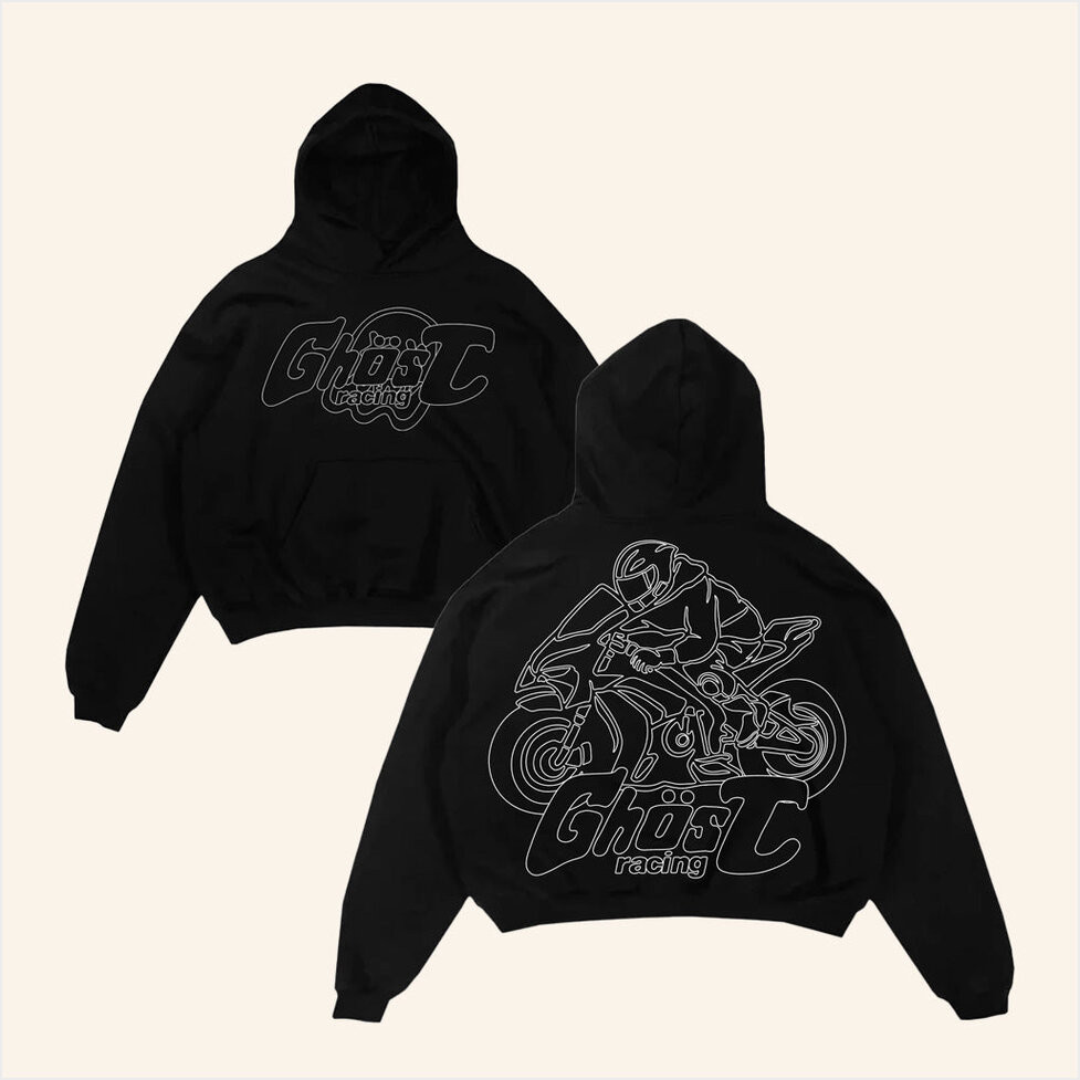 Ghost Racing Merch Silver Surfer Cbr Ghost Hoodie Gifts For Dudes Birthday Gifts For Friends-1
