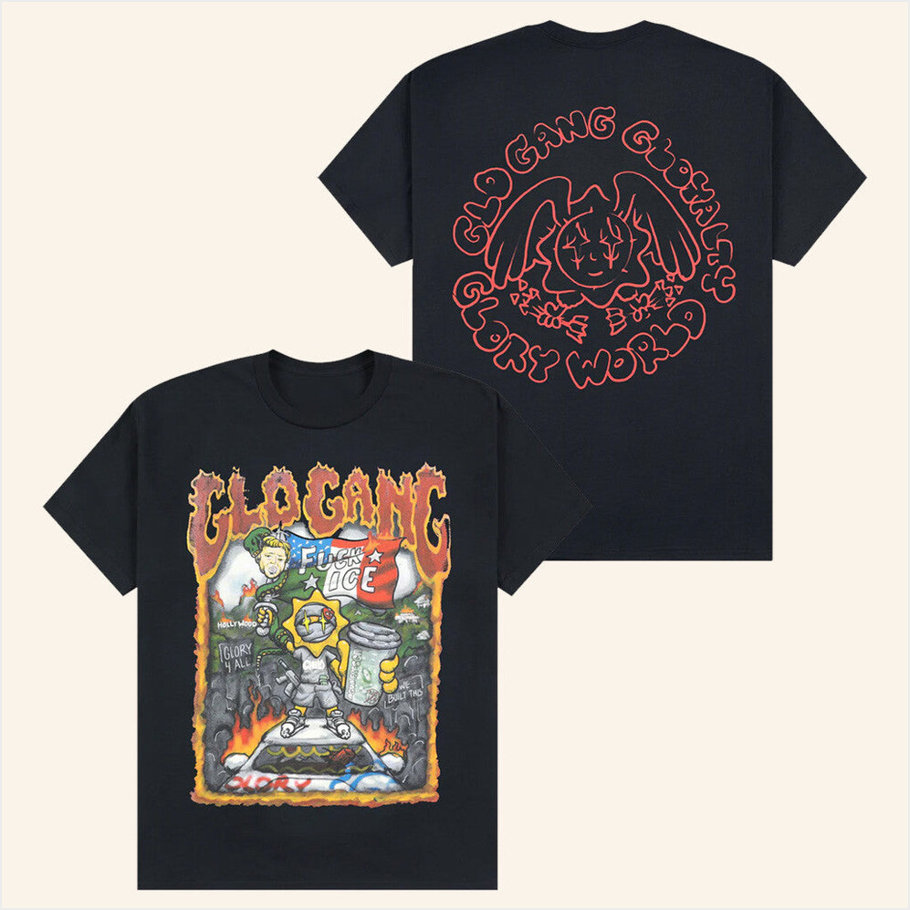 Glo Gang Worldwide Merch Fck Ice T-Shirt Gifts For Father Birthday Gifts For Best Friend-1