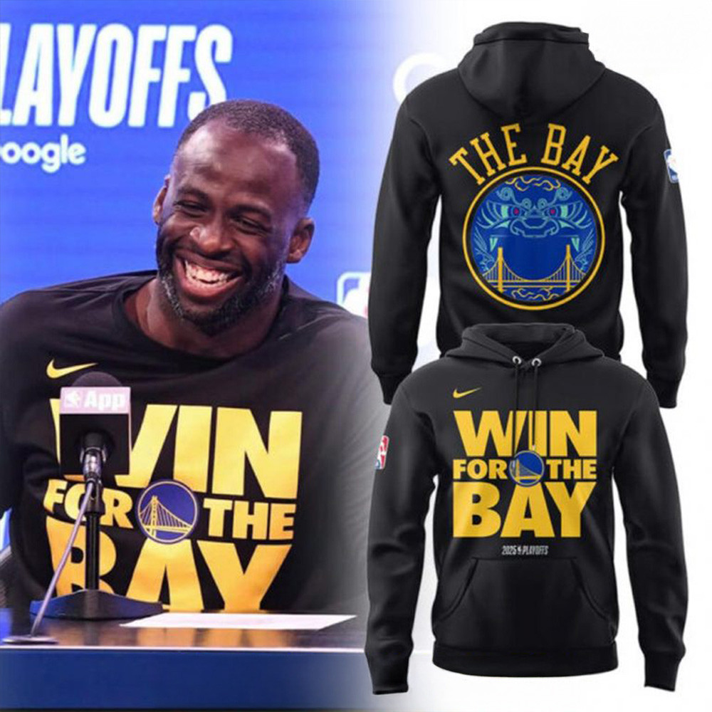 Golden State Warriors 2025 Playoffs Win For The Bay Hoodie Golden State Warriors Merch Fans Gift-1