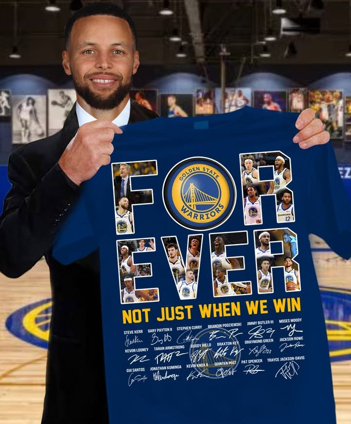 Golden State Warriors Forever Not Just When We Win T-Shirt Golden State Warriors Merch-1