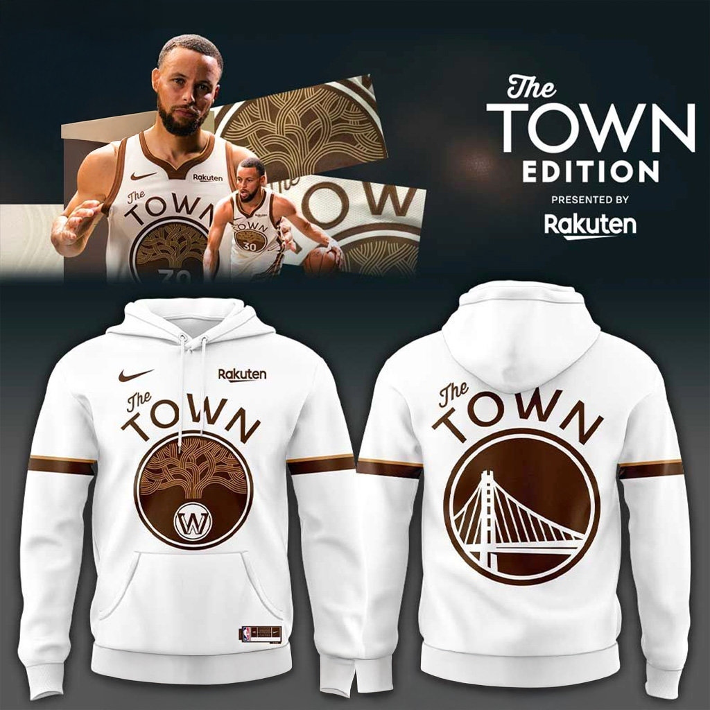 Golden State Warriors The Town Hoodie Warriors Merch Presents For Basketball Fans-1