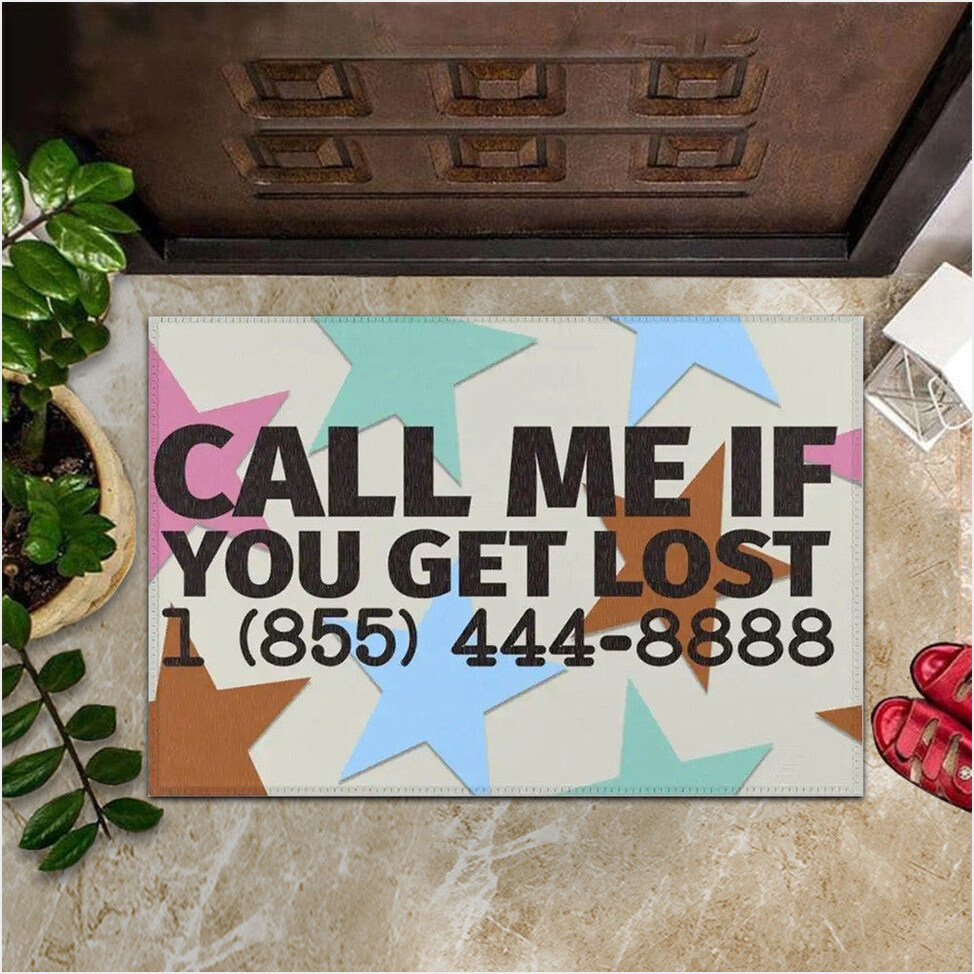 Golf Tyler The Creator Call Me If You Get Lost Doormat Funny Mat Gifts For Hip Hop Rapper Fan-1