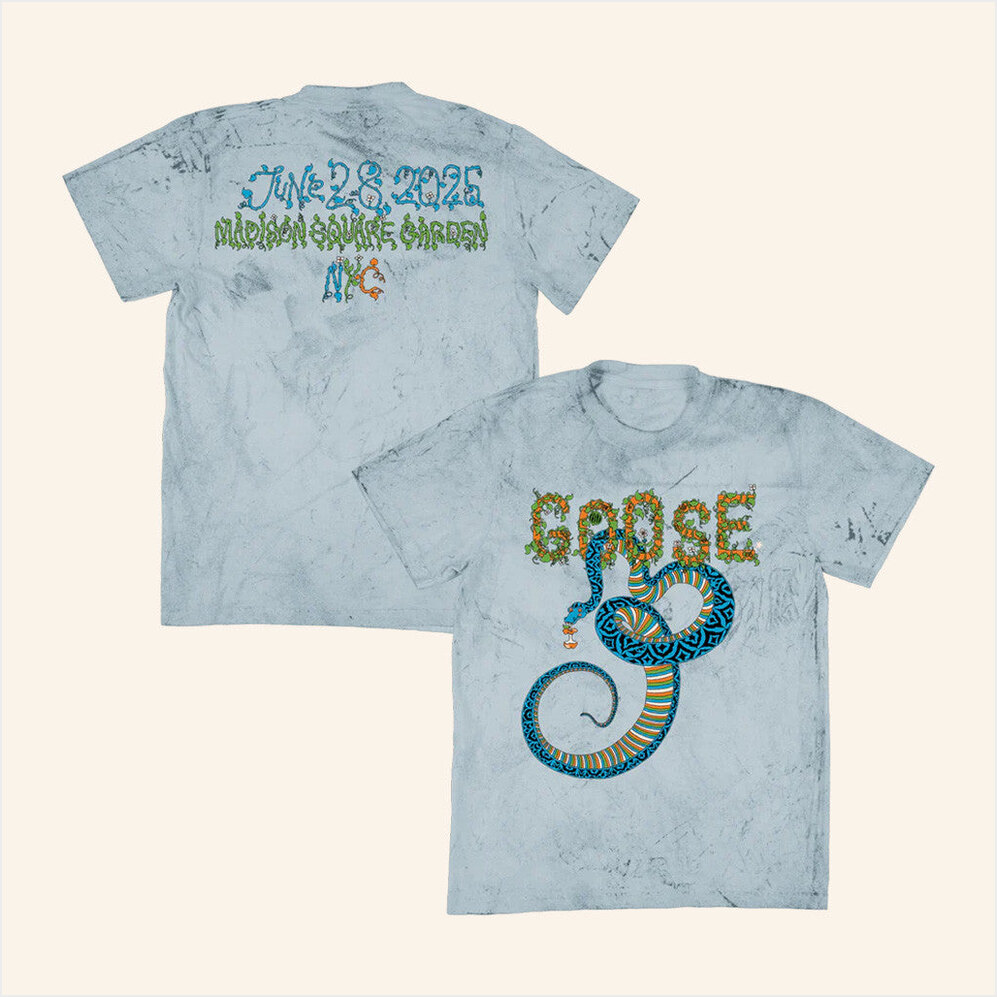 Goose The Band Merch Brian Blomerth Madison Square Garden Event T-Shirt Gifts For Friends-1